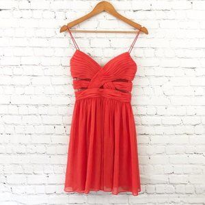 Adrianna Papell Orange Dress Hailey Logan